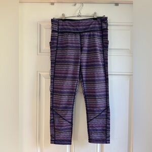 Lululemon Pace Rival Crop Leggings Size 6